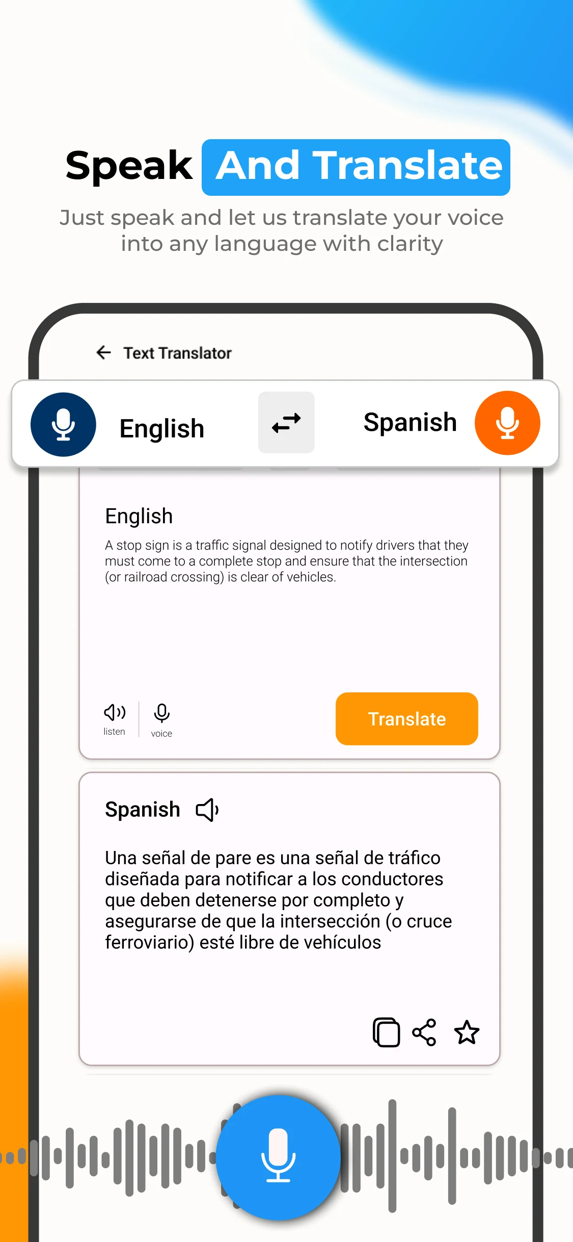 Language Translator: Offline screenshot